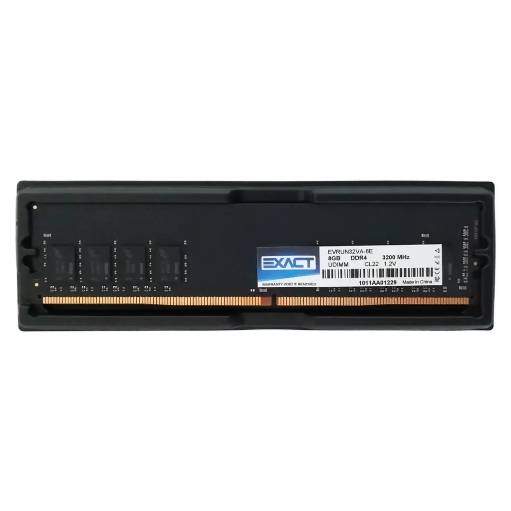 [EVRUN32VA-4E] Memoria Exact DDR4 4GB 3200 MHz 1.2V - Desktop UDIMM - Retail