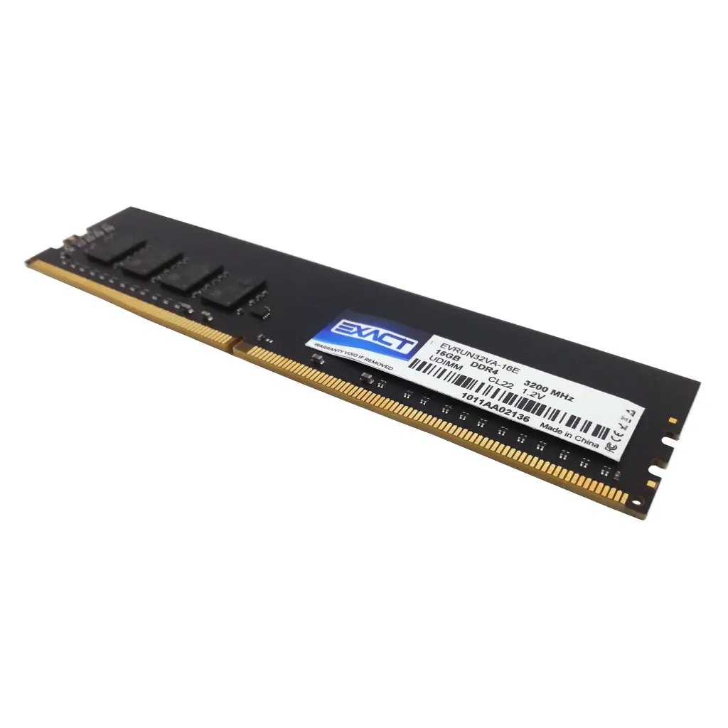 [EVRUN32VA-16E] Memoria Exact DDR4 16GB 3200 MHz 1.2V -  Desktop UDIMM - Retail