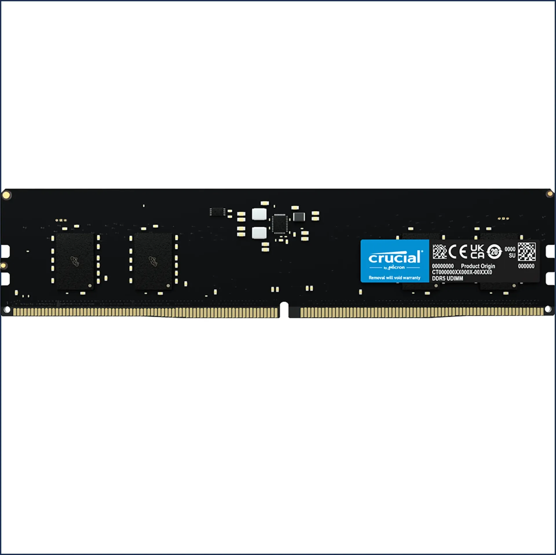 [CT8G56C46U5] Memoria Crucial DDR5 8GB 5600Mhz 1.1V - Desktop Udimm - CT8G56C46U5 Retail